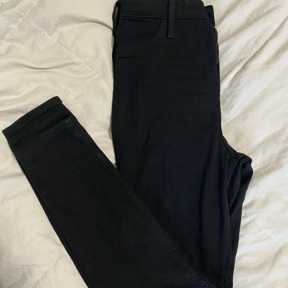 Hollister Black Skinny Jeans Stretch Denim